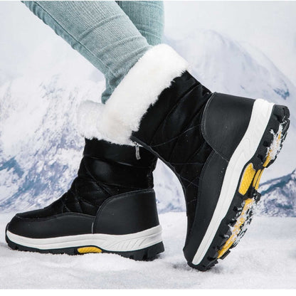 Women’s Non-Slip Warm Zipper Snow Boots👢