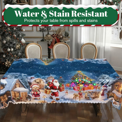 🎁Stylish Christmas Printed Tablecloth🔥