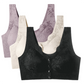 Comfort Front-Clasp & Wire-Free Seamless Bra