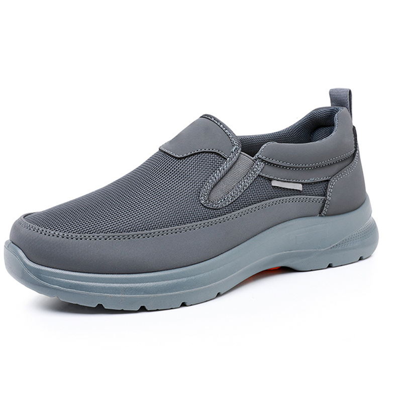 👟 Men's Orthopedic Breathable Slip-On Sneakers - Arch Support with Memory Foam Insoles for All-Day Comfort 🏃‍♂️💨