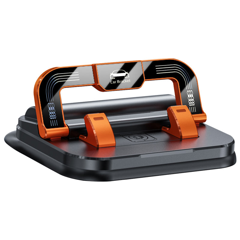 📱✨ 360° Rotating Foldable Phone Holder - Universal Compatibility with Anti-Slip Base for Desk, Car & Travel Use 🚗💻