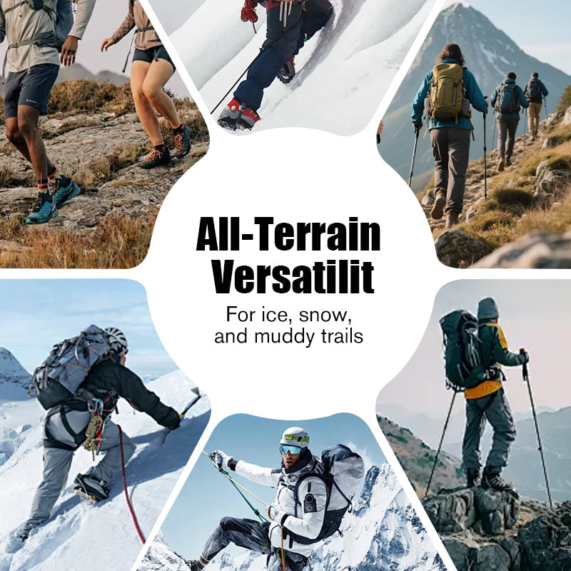 ❄️Durable Anti-Slip Ice Cleats Set for Shoes