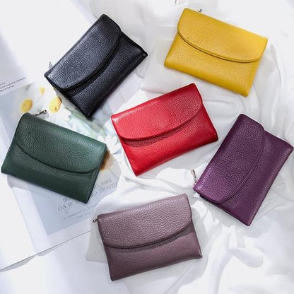 ⏰ Unisex Wallet Made Of Pebble Leather 🔥