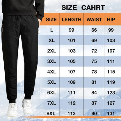 Unisex Warm-Lined Jogging Pants