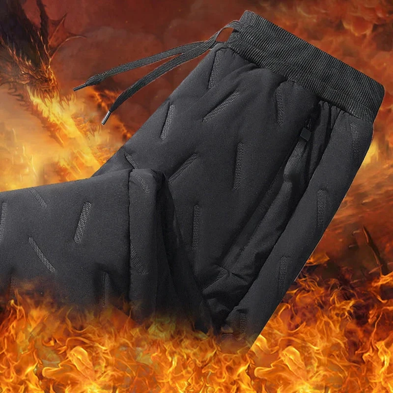 Unisex Warm-Lined Jogging Pants