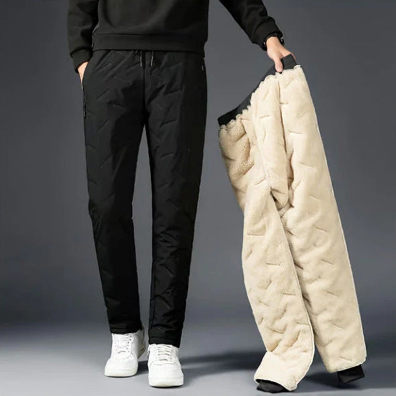 Unisex Warm-Lined Jogging Pants