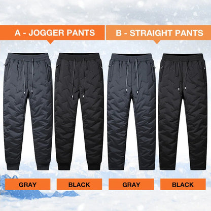 Unisex Warm-Lined Jogging Pants