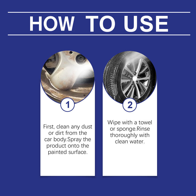 💫All-in-One Powerful Rust Remover Spray For Cars