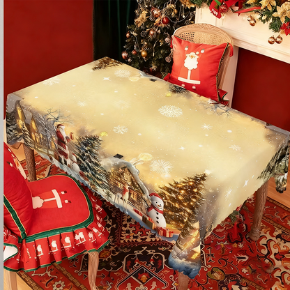 🎁Stylish Christmas Printed Tablecloth🔥