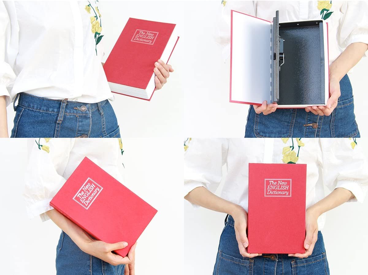 ⏳Time-Limited Special⏰Secret Book Safe Box – Hidden Security Storage, Discreet Design ✨