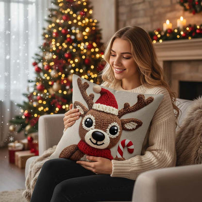 🎅Festive Christmas Character Pillow Cover 18x18