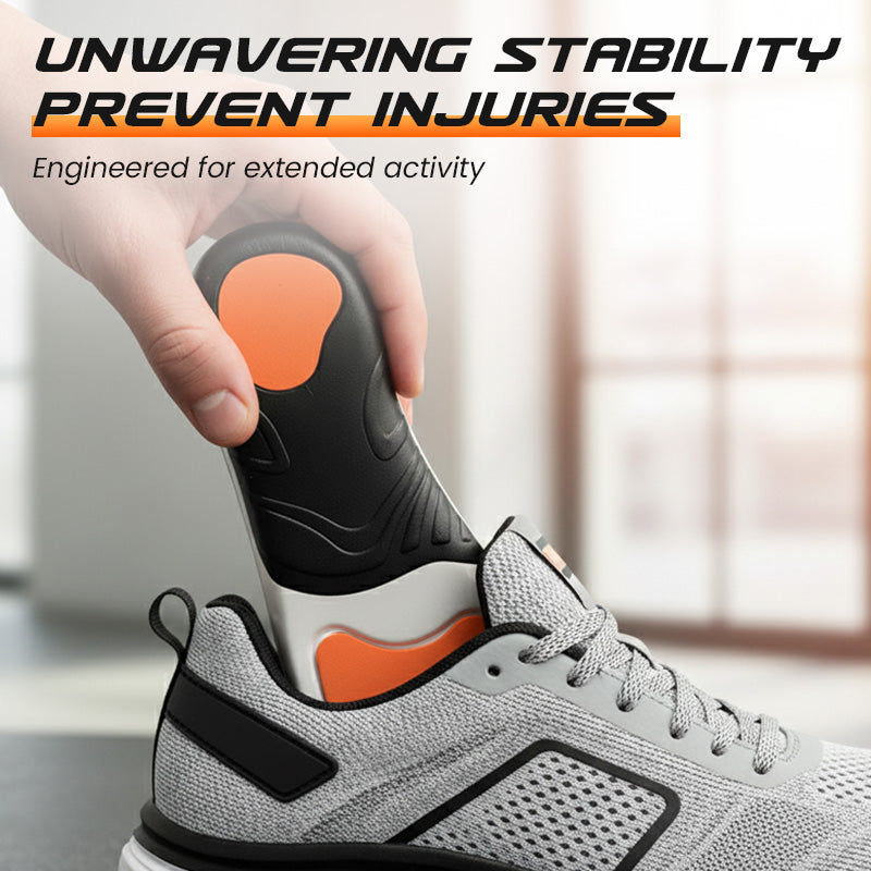 👟 Sports Shock-Absorbing Insoles with Arch Support – All-Day Comfort & Impact Protection 🏃‍♂️⚡