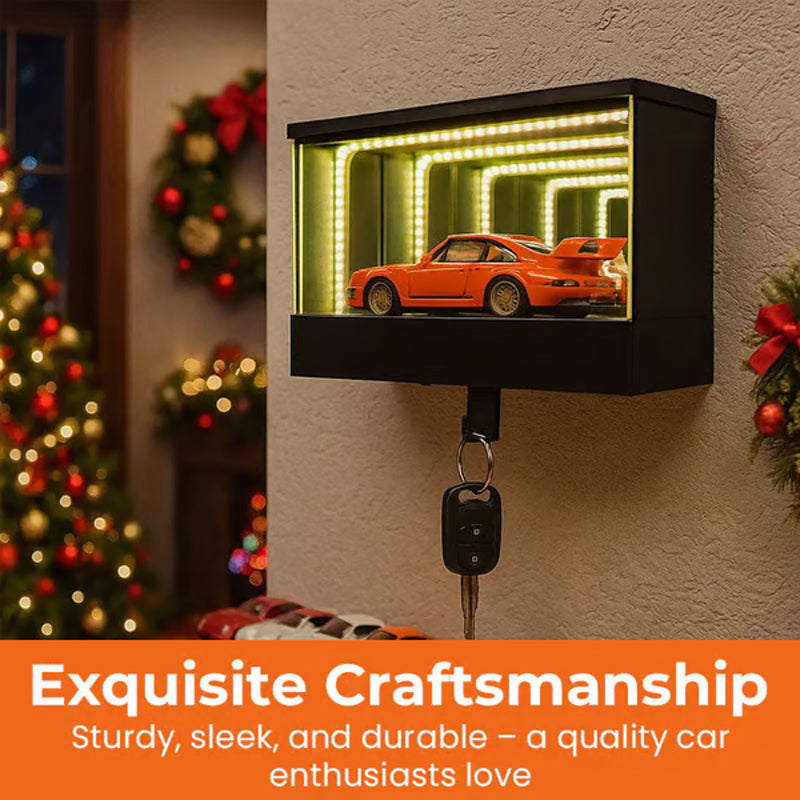 🔥Infinity Mirror LED Garage Key Holder