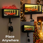 🔥Infinity Mirror LED Garage Key Holder