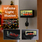 🔥Infinity Mirror LED Garage Key Holder