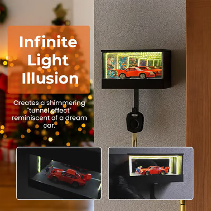 🔥Infinity Mirror LED Garage Key Holder