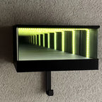 🔥Infinity Mirror LED Garage Key Holder