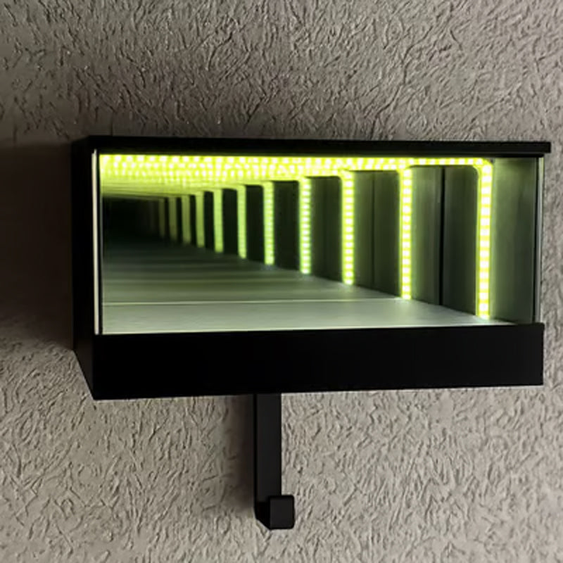 🔥Infinity Mirror LED Garage Key Holder