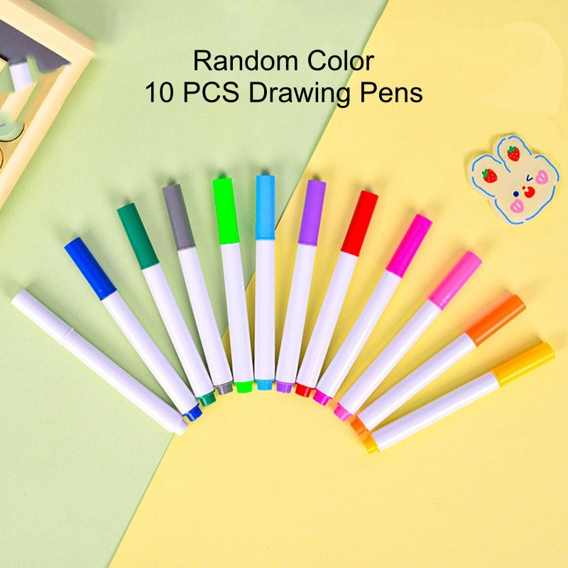 ✨ Erasable Light-Up Acrylic Drawing Board with Stand, DIY Transparent LED Message Sign