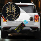 ✨ Expression & Gesture LED Sign Light for Car Rear Window