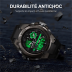 🔥Men's Waterproof Sports Watch with Luminous Display