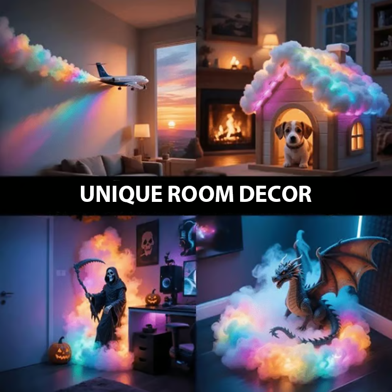 DIY USB-Powered Thundercloud LED Light Decor