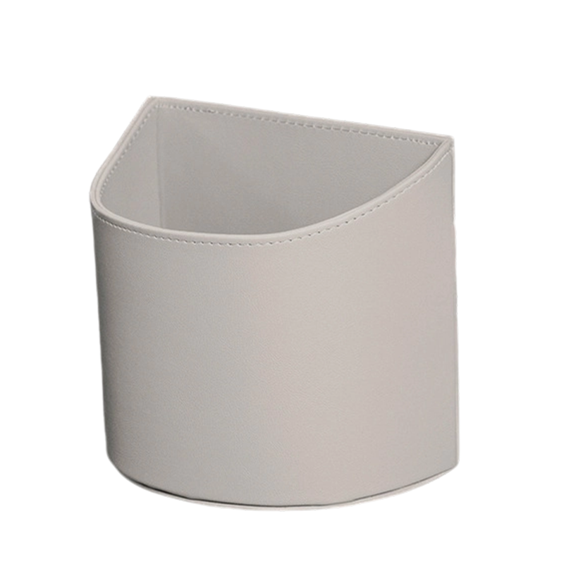 🚗🧺Clip-On PU Leather Car Cup Holder & Organizer