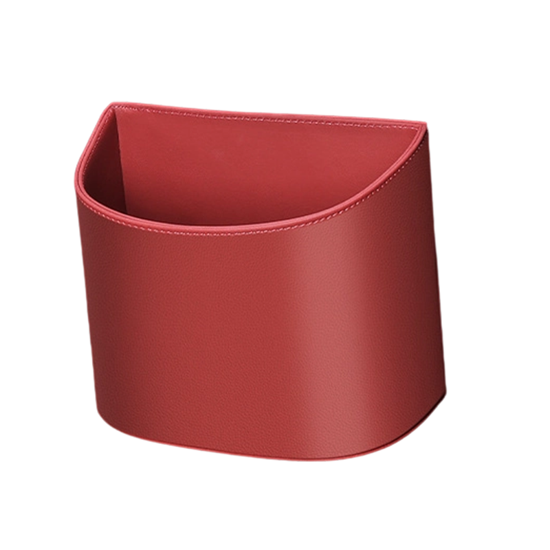 🚗🧺Clip-On PU Leather Car Cup Holder & Organizer