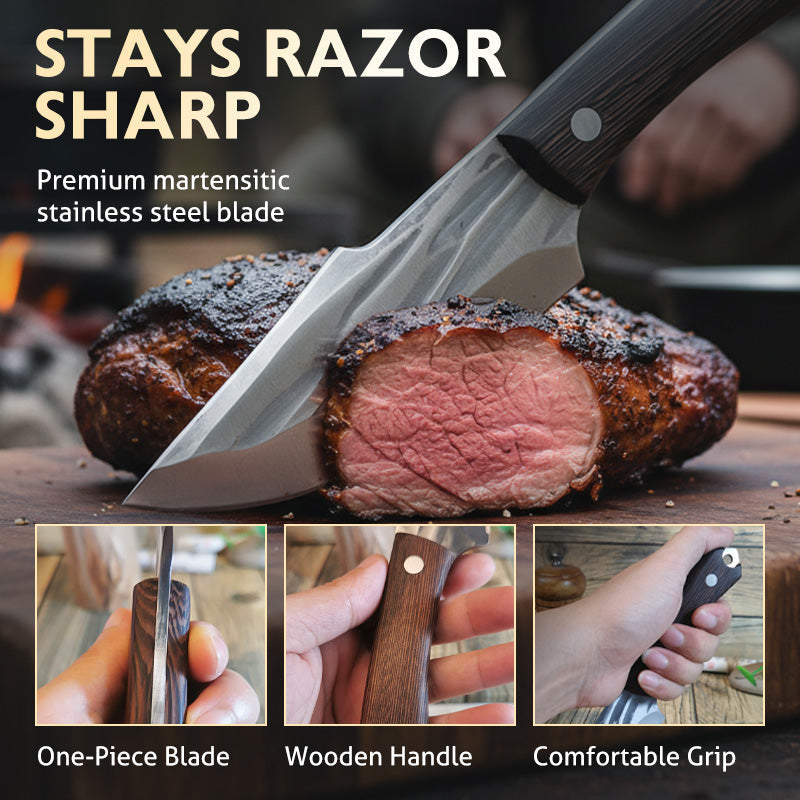 🔥Meat Cleaver Knife with Sheath