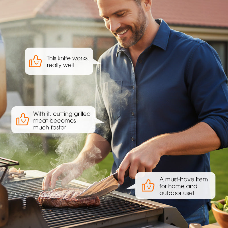 🔥Meat Cleaver Knife with Sheath