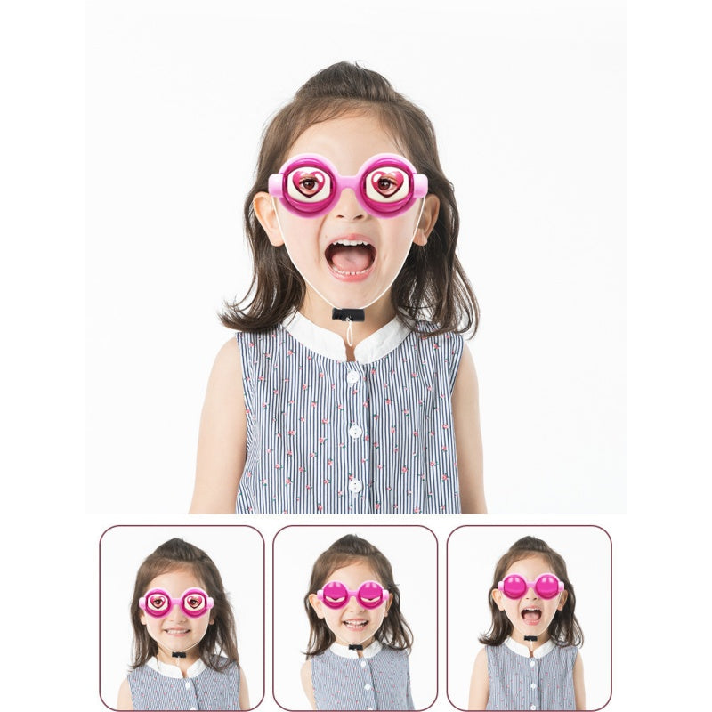 Kids Pull-String Blinking Crazy Glasses