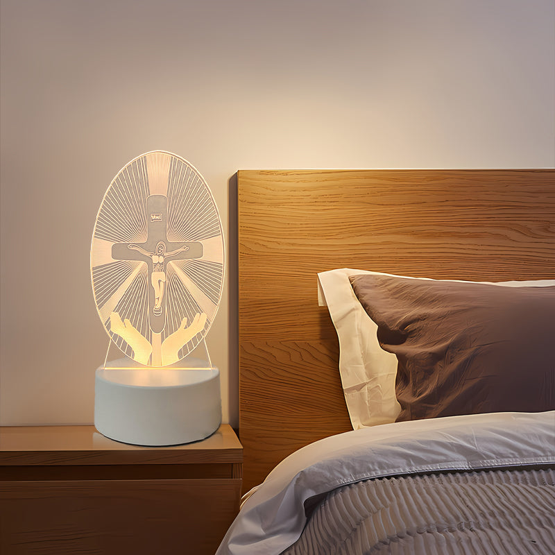 📢📢Jesus 3D Night Lamp & Religious Gifts