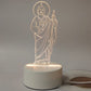 📢📢Jesus 3D Night Lamp & Religious Gifts