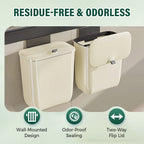 Large Capacity Wall-Mounted Trash Can