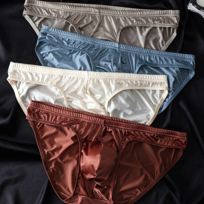 Men's Low-Rise Contoured Pouch Sexy Briefs