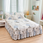 🛏️ 3-Piece Ruffled Bed Skirt Set – Elegant Design, Easy Fit & Complete Coverage 🛌