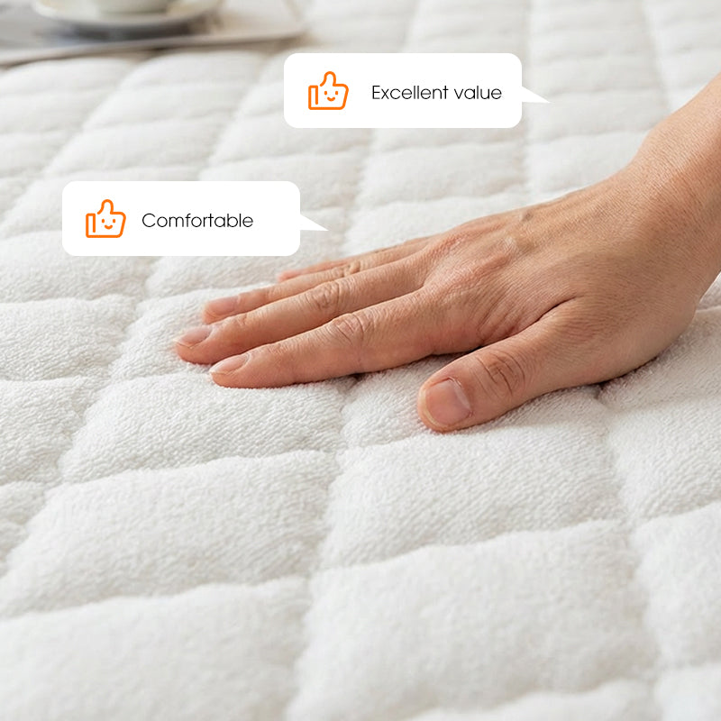 🌤️🛏️Waterproof Quilted Mattress Cover & Pillowcases Set