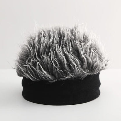 🧢Unisex Hip-Hop Wig Hat – Grunge Style, Soft & Comfortable Fit for Parties, Cosplay and Costumes ✨