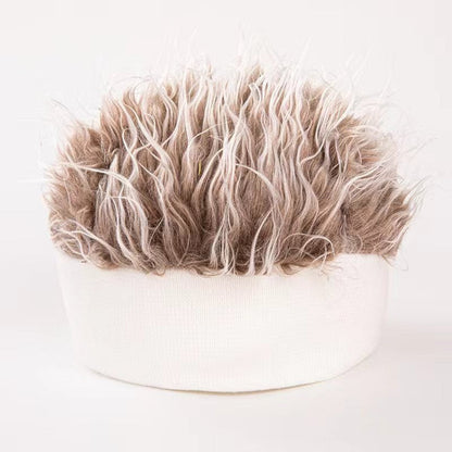 🧢Unisex Hip-Hop Wig Hat – Grunge Style, Soft & Comfortable Fit for Parties, Cosplay and Costumes ✨