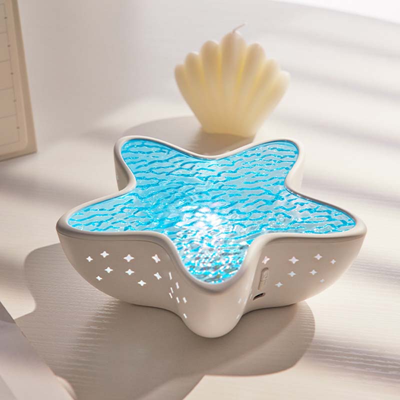 🌊🌟Starfish Ocean Wave Projector Lamp🎁