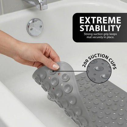 🔥 40"x16" Non-Slip Bathtub Mat with Suction Cups