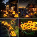 🌻 Realistic & Weatherproof | 2026 Hot Sale Solar Sunflower | IP65 Outdoor Decor ✨