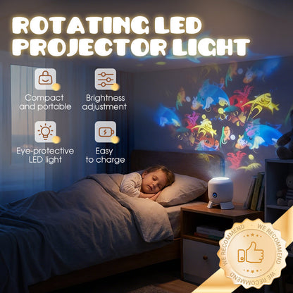 ✨Dynamic Rotating LED Projector Light