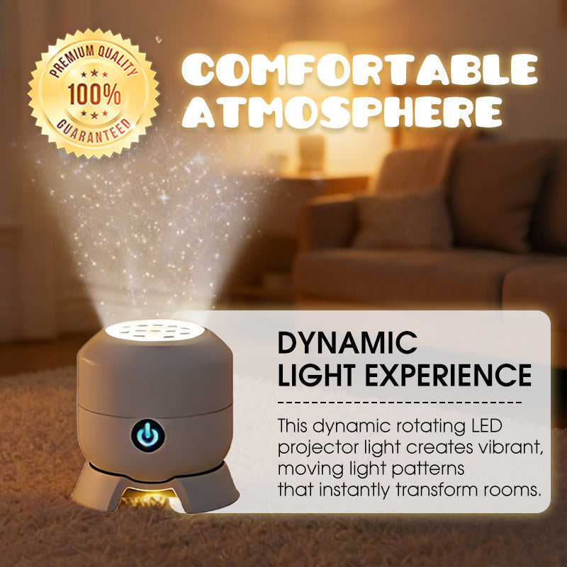 ✨Dynamic Rotating LED Projector Light