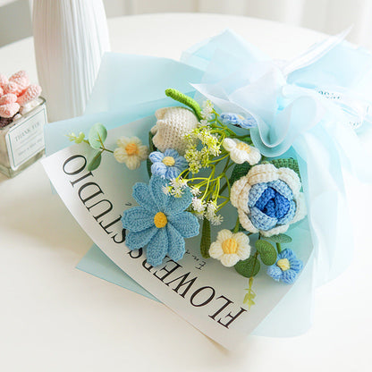 🔥Handmade Delicate Crochet Flower Bouquet
