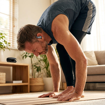 💥Bluetooth 6.0 Earbuds – 4.2g ultra-light, barely there feel. 48H playtime, IPX5 sweatproof. Perfect for runs & daily listening. ⚡✨