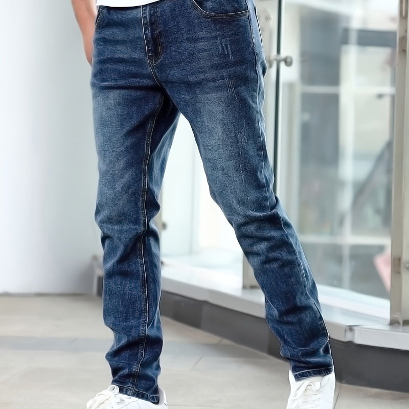 Men's Modern Slim Fit Stretch Jeans