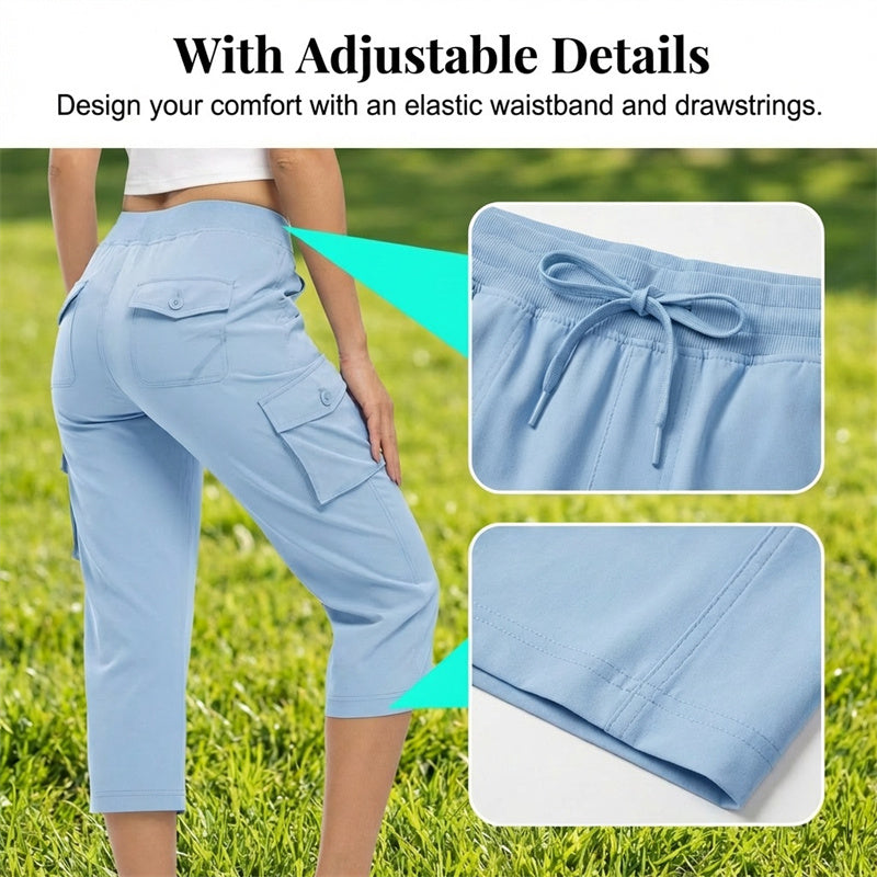 ✨Women's Lightweight Cargo Capris🌿 Adventure-Ready Comfort And Style 🌿