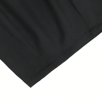 👖 Men's Plus Size Capri Pants – Wide-Leg Loose Fit, Drawstring Waist & Large Pockets ✨