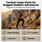 Men's Cotton Cargo Tactical Pants